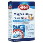 Abtei Magnesium Calcium + D3 Depot Tabletten